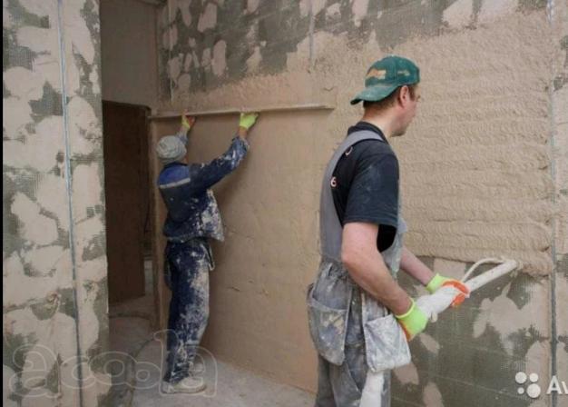 Машинная и ручная штукатурка от 180 руб./м2 в СПб и области