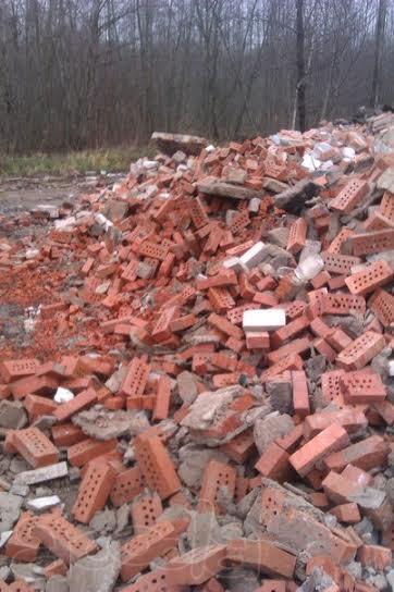 Красный бой кирпича с доставкой!