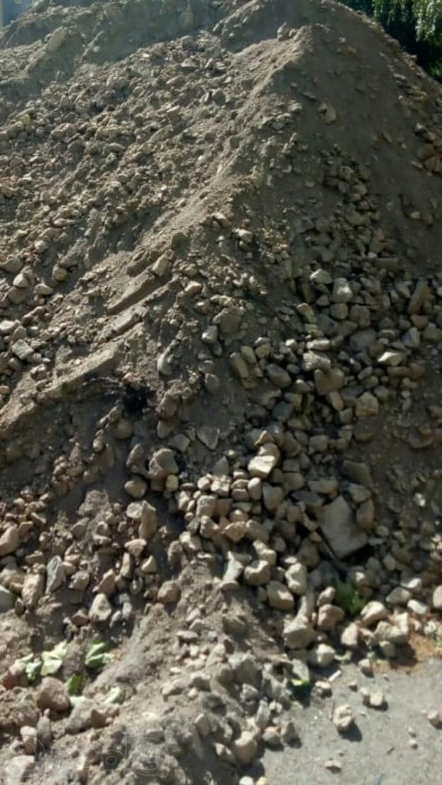 Грунт с щебнем 50/50 вторичка на подсыпку с доставкой