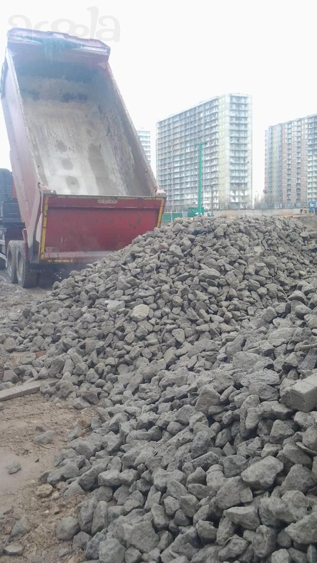 Бой бетона фр 0-100 на самовывоз или с доставкой с Пискаревкского 150 корп2.