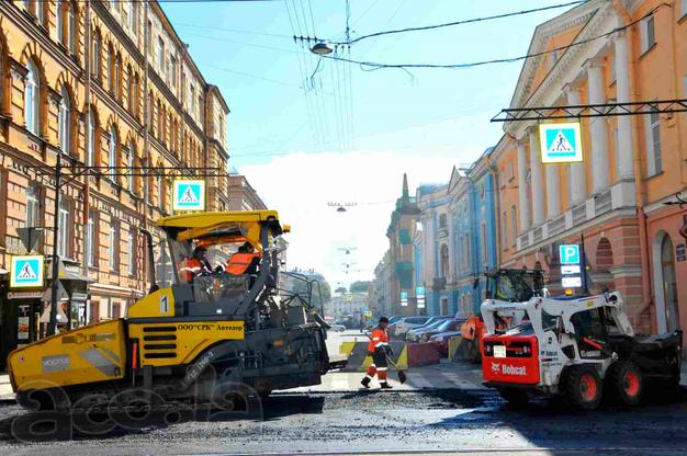 Ремонт асфальта по доступной цене в Санкт Петербурге