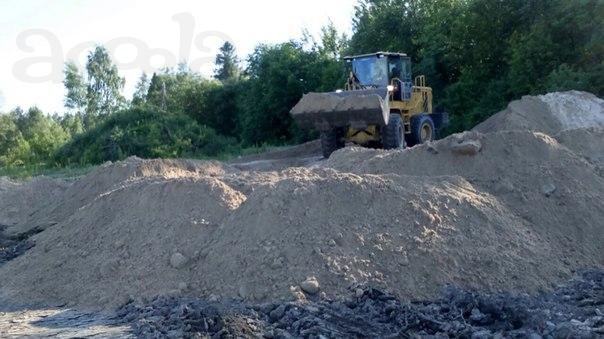 Песок, щебень, отсыпка участков