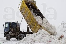 Принимаем снег, вывоз снега