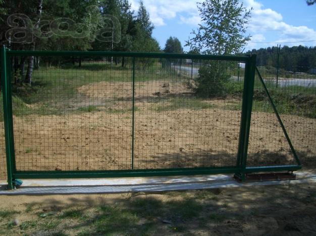 Откатные ворота 3,0*1,7 м