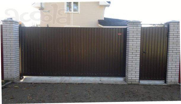 Откатные ворота 4,0*2,0 м
