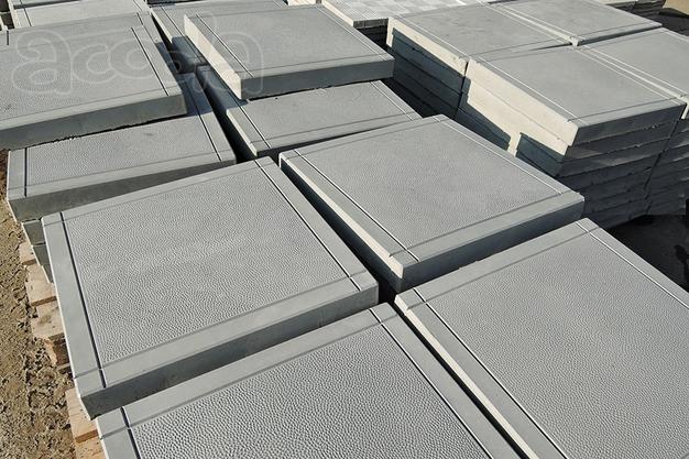 Тротуарная плитка бетонная 500.500.60 «Шагрень»