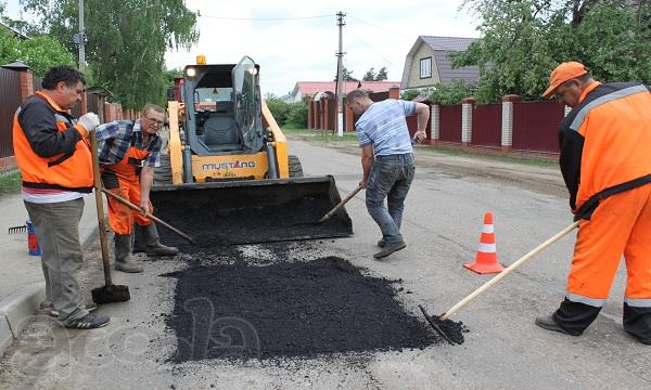 Ямочный ремонт дорог, дворов, площадок и проездов