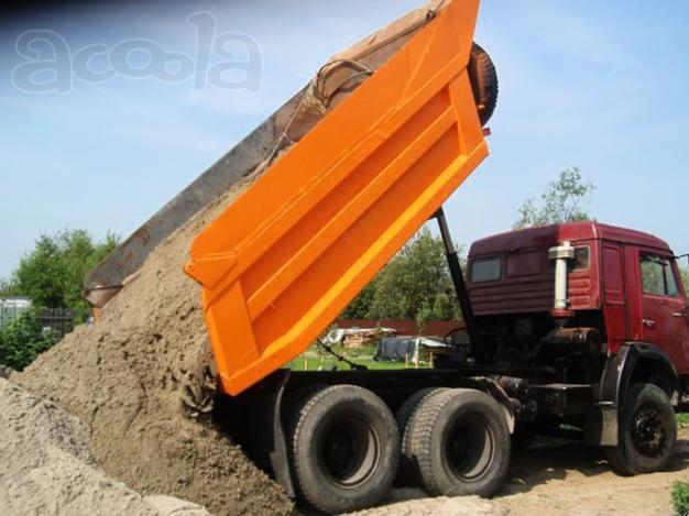 Продам песок намывной карьерный супесь