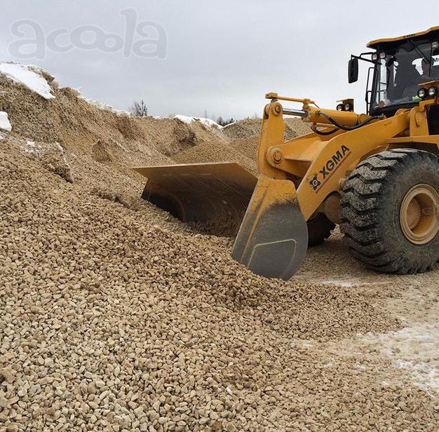 Щебень гранитный с доставкой от 20м3 27-35м3