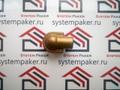 Муфта-соединитель (пресс-масленка) на цилиндрическую (плоскую) головку пакера, медная