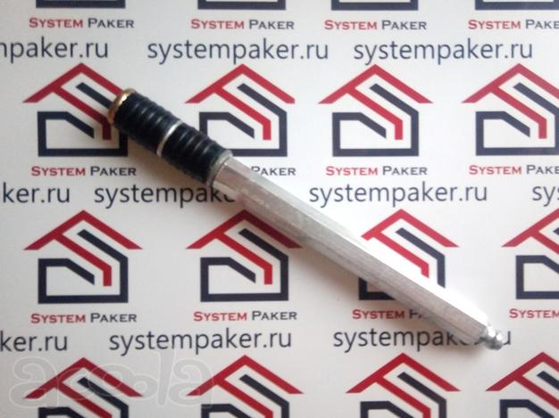 Пакер инъекционный 10х150 (10*150) (10/150) алюминиевый с обратным клапаном в кеглевидной головке, разжимной (разжимается в шпуре с помощью имеющейся на нем резинке-уплотнителе)