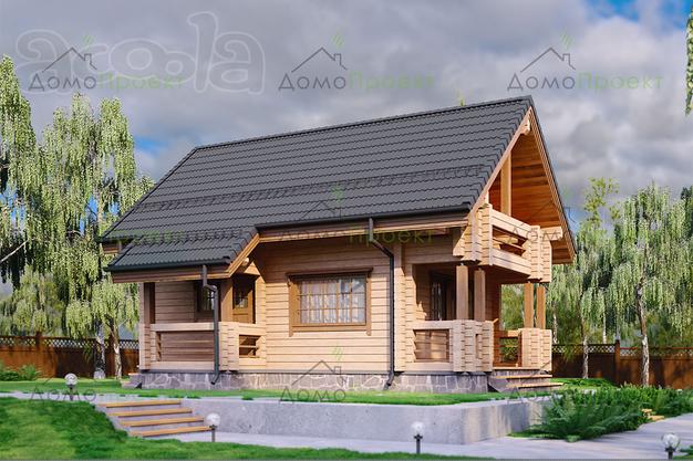 Проект современного загородного дома ДП-103