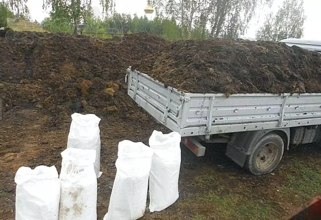 Навоз перепревший (конский, коровий). Доставка.
