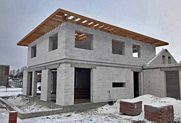 Услуги по строительству домов