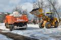 Вывоз снега с территории