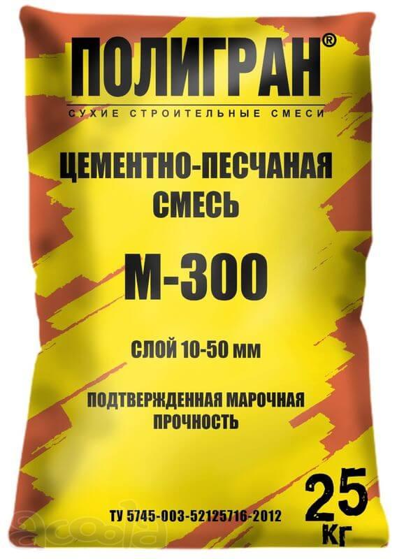 ЦПС М-300 ПОЛИГРАН, меш. 25кг