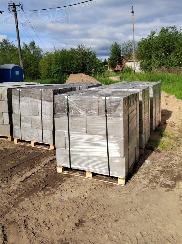 Строительные блоки Пенобетон, Газобетон. В наличии
